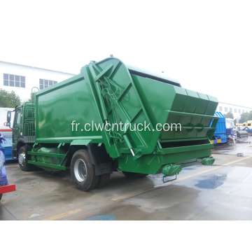 Guranteed100% SINOTRUCK HOWO 16cbm camion de recyclage des déchets